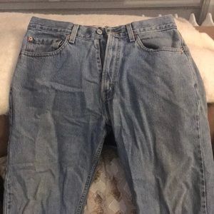 Levi straight legged jeans